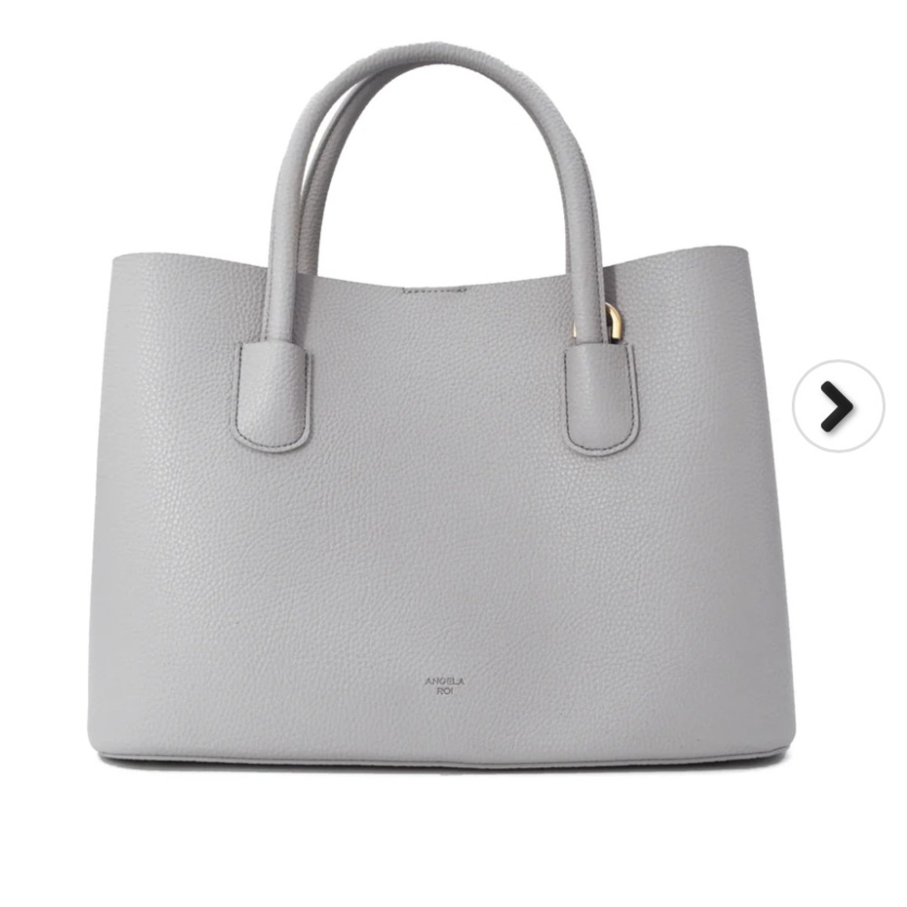 Angela Roi | Light Gray Cher Tote Bag